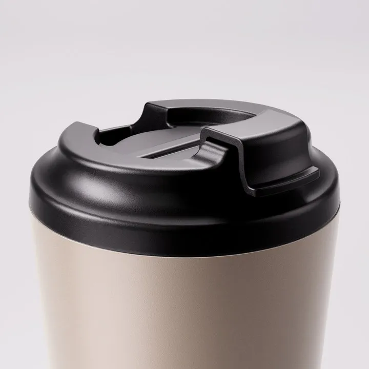 Fressko Camino cup lid close-up in Oat