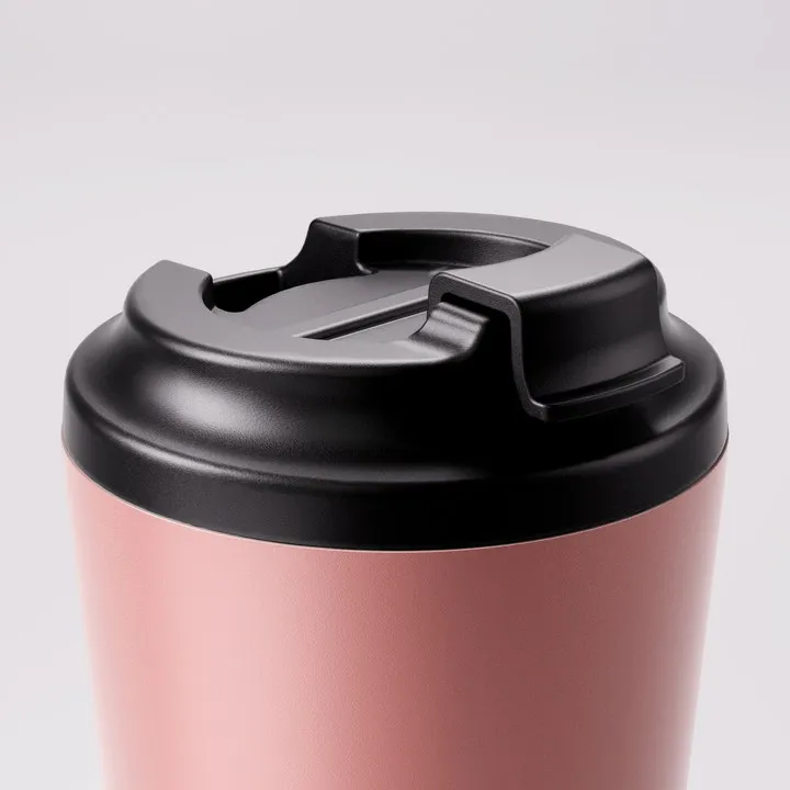 Fressko Camino cup lid close-up in Peachy