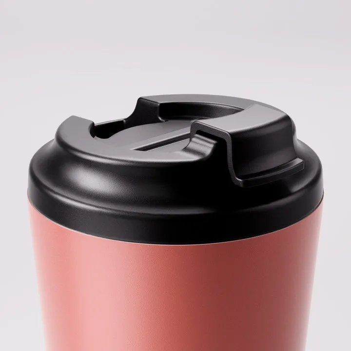 Fressko Camino cup lid close-up in Coral