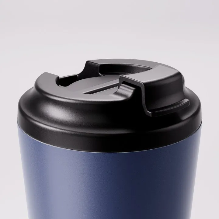Fressko Camino cup lid close-up in Denim
