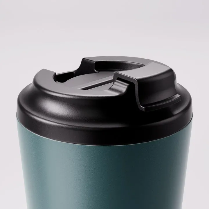 Fressko Camino cup lid close-up in Emerald
