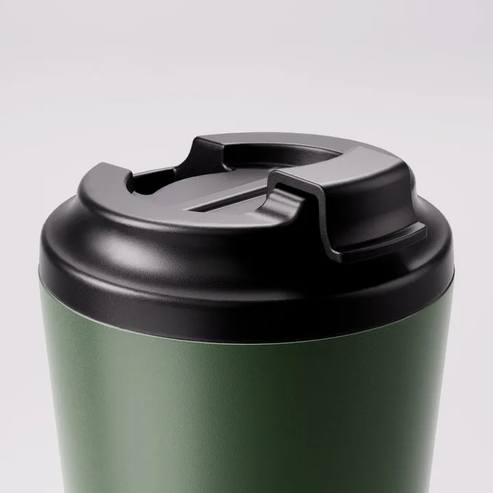 Fressko Camino cup lid close-up in Khaki